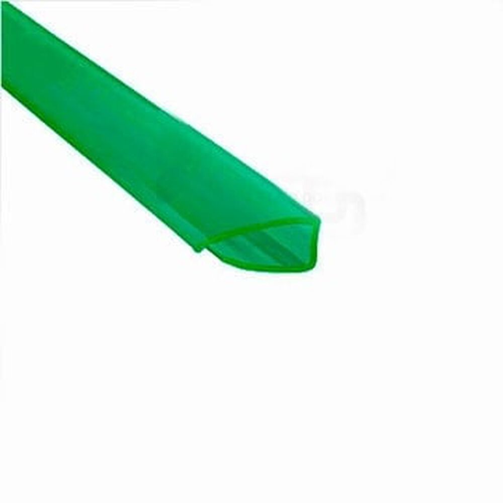 PERFIL U DE POLICARBONATO 4/6MM -VERDE - 6 METROS, , large